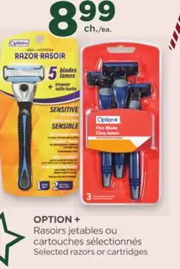 Proxim OPTION + Selected razors or cartridges offer