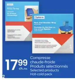 Proxim OPTION+ Selected products Hot-cold pack offer