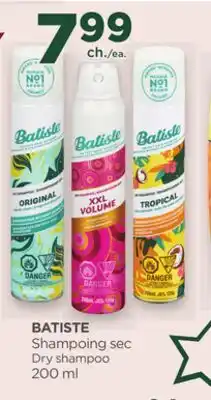 Proxim BATISTE Shampoing sec/ Dry shampoo offer