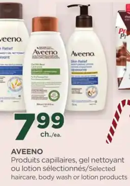 Proxim AVEENO Selected haircare, body wash or lotion products offer