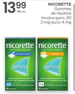 Proxim NICORETTE Gommes Nicotine gums offer