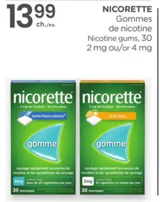 Proxim NICORETTE Gommes Nicotine gums offer