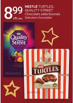 Proxim NESTLÉ TURTLES, QUALITY STREET Selected chocolates offer