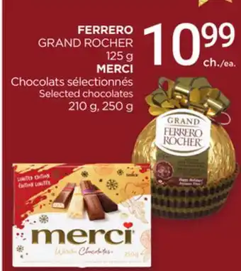 Proxim FERRERO, MERCI offer