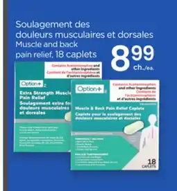 Proxim OPTION + Muscle and back pain relief offer