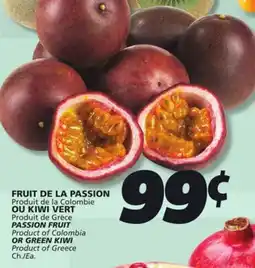 IGA PASSION FRUIT offer
