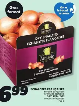 IGA ATTITUDE FRAÎCHE DRY SHALLOTS offer