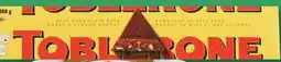IGA TOBLERONE CHOCOLATE offer