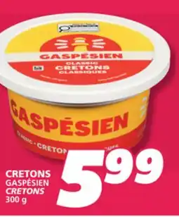 IGA GASPÉSIEN CRETONS offer