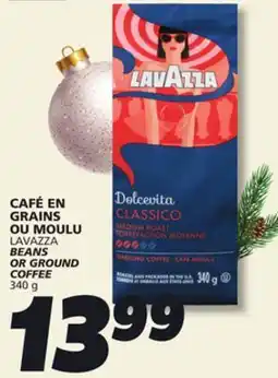IGA LAVAZZA BEANS OR GROUND COFFEE offer