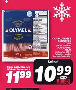 IGA OLYMEL SHAVED DELI MEAT offer