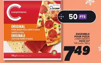 IGA COMPLIMENTS PIZZA KIT offer