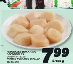 IGA THAWED HOKKAIDO SCALLOP offer