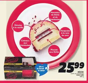 IGA YULE LOG offer