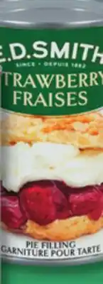 IGA E.D. SMITH PIE FILLING offer