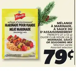 IGA MARINADE, SAUCE OR SEASONING MIX offer
