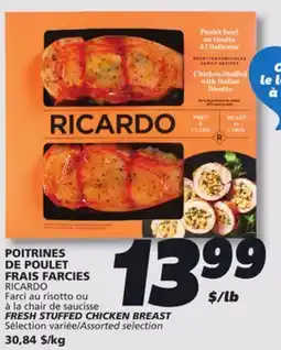 IGA FRESH STUFFED CHICKEN BREAST offer