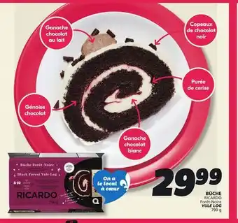 IGA RICARDO YULE LOG offer