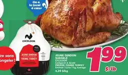 IGA FROZEN YOUNG TURKEY offer