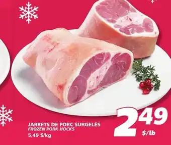 IGA FROZEN PORK HOCKS offer