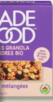 IGA MADEGOOD ORGANIC BARS, SQUARES, BITES, CRACKERS OR MINI COOKIES offer