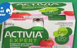 IGA ACTIVIA PROBIOTIC AND PREBIOTIC YOGURT offer