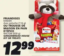 IGA KINDER GINGERBREAD HOUSE KIT OR TREATS offer