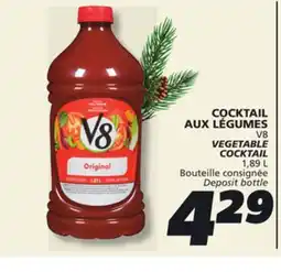 IGA V8 VEGETABLE COCKTAIL offer