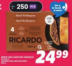 IGA RICARDO FROZEN WELLINGTON BEEF offer