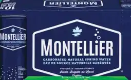 IGA MONTELLIER CARBONATED NATURAL SPRING WATER offer