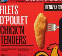 IGA BENNY & CO. CHICKEN BREAST TENDERS offer