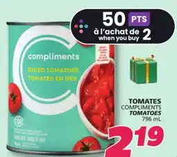 IGA COMPLIMENTS TOMATOES offer