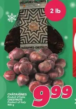 IGA CHESTNUTS offer