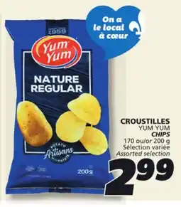 IGA YUM YUM CHIPS offer