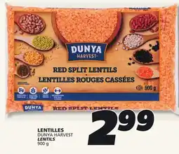 IGA DUNYA HARVEST LENTILS offer