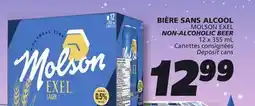 IGA MOLSON EXEL NON-ALCOHOLIC BEER offer