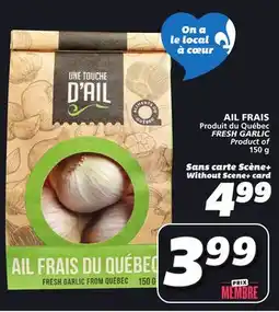 IGA FRESH GARLIC offer
