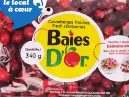 IGA CRANBERRIES offer