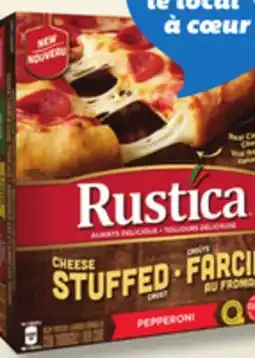 IGA RUSTICA FROZEN PIZZA offer