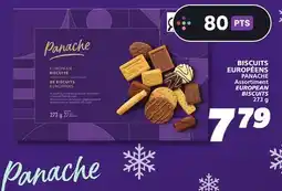 IGA PANACHE EUROPEAN BISCUITS offer
