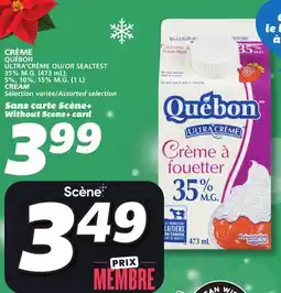 IGA QUÉBON CREAM offer