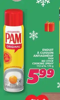 IGA PAM NO STICK COOKING SPRAY offer
