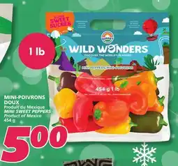 IGA MINI SWEET PEPPERS offer