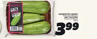 IGA GREY ZUCCHINIS offer