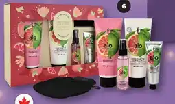 Familiprix Fruits & Passion Alo Body Care Gift Set with Exfoliating Glove - Grapefruit Guava offer