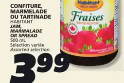 IGA HABITANT JAM, MARMALADE OR SPREAD offer
