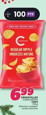 IGA COMPLIMENTS CHIPS offer