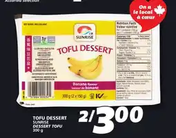 IGA SUNRISE DESSERT TOFU offer