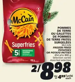 IGA McCAIN FROZEN FRIED POTATOES offer