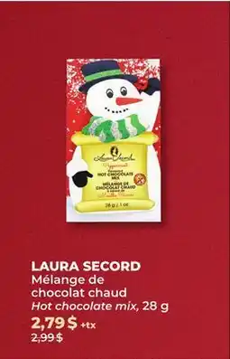 Familiprix LAURA SECORD Hot chocolate mix offer